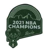 Milwaukee Bucks 2021 NBA Finals Champions Rainbow Patch