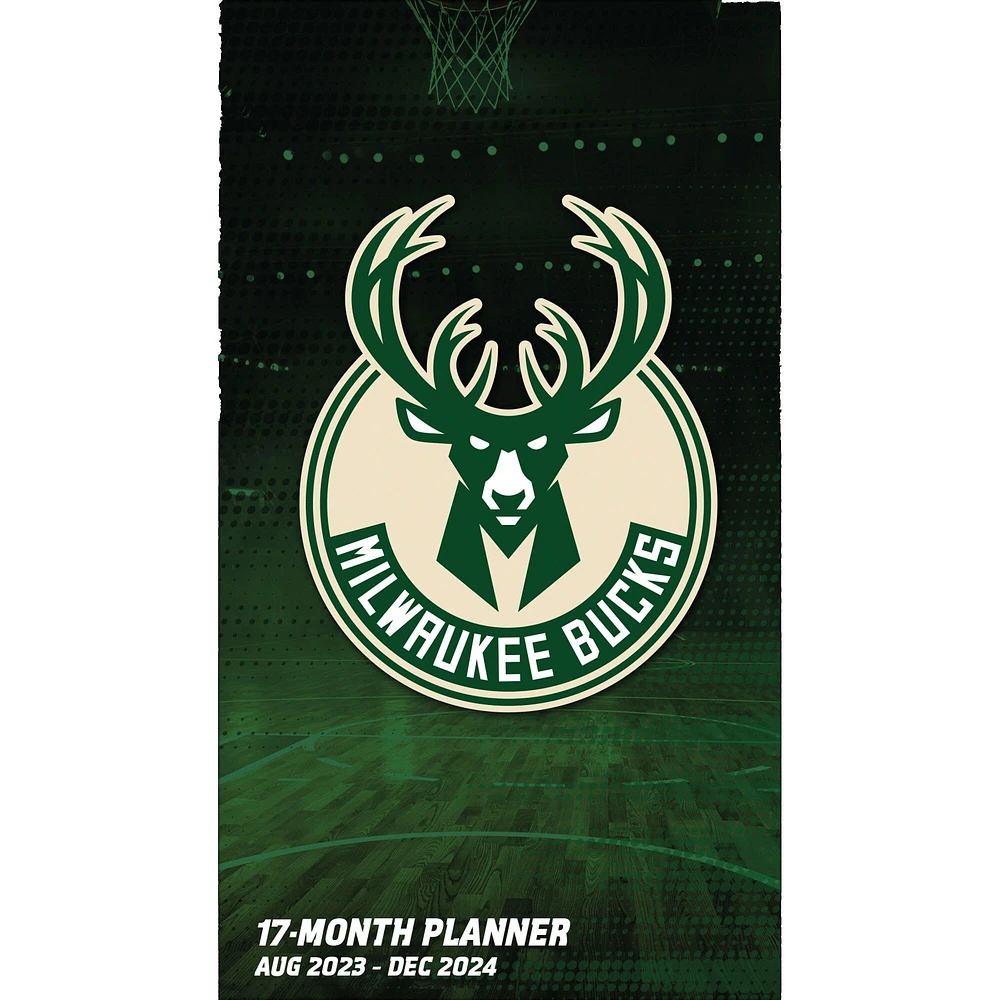 Planificateur de poche 17 mois Milwaukee Bucks 2023-24