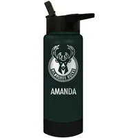 Milwaukee Bucks 24oz. Personalized Jr. Thirst Water Bottle