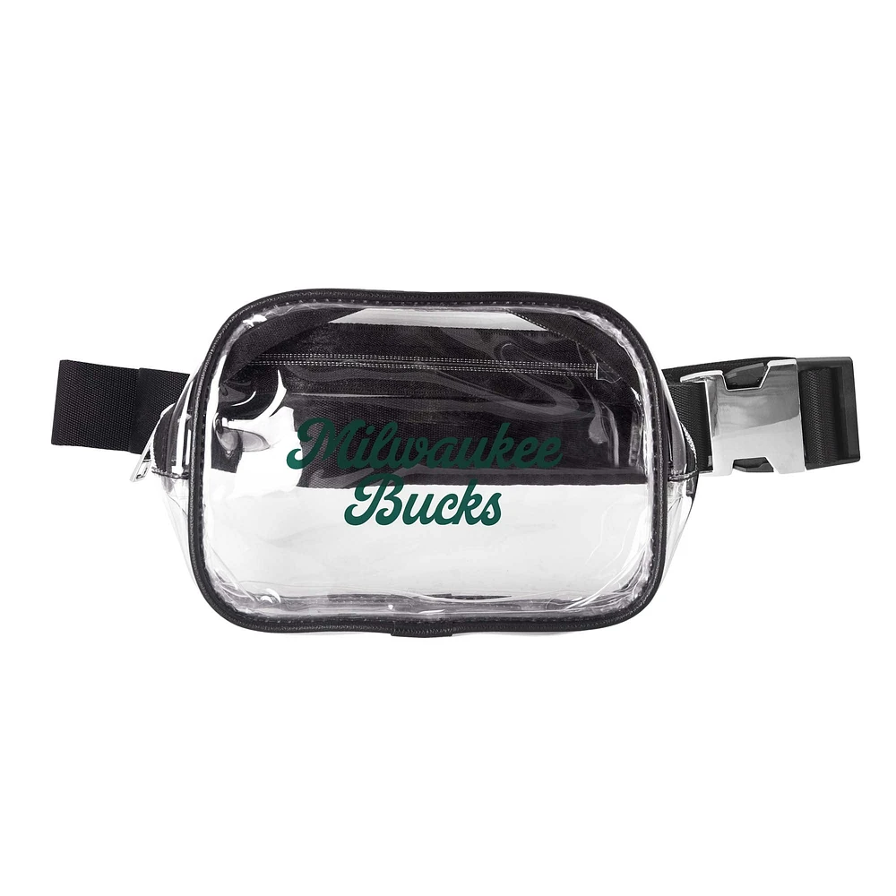 Milwaukee Bucks Clear Belt Bag