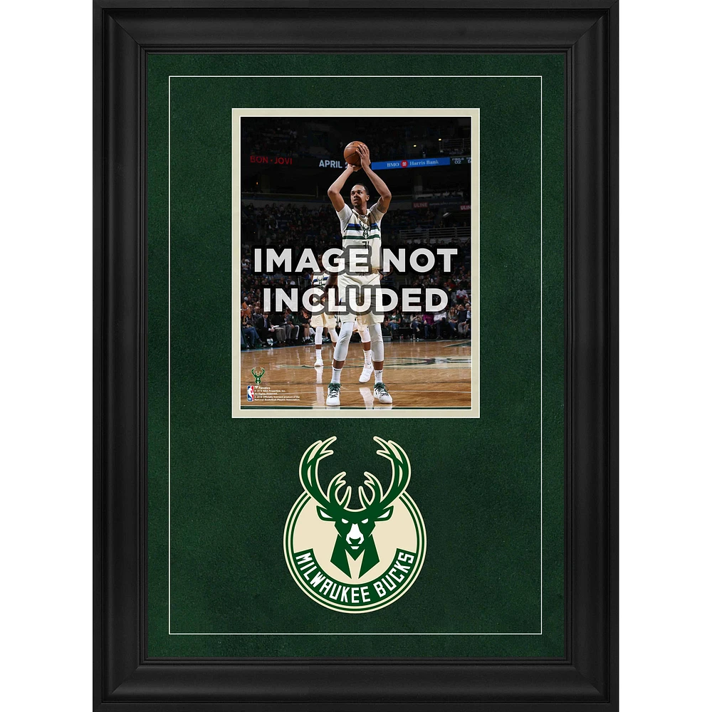 Milwaukee Bucks Deluxe 8" x 10" Vertical Photograph Frame with Team Logo