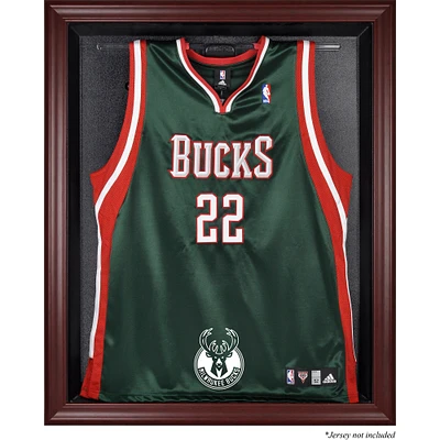 Milwaukee Bucks Framed Mahogany Team Logo Jersey Display Case
