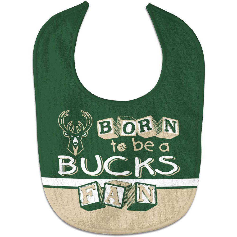 Newborn & Infant WinCraft Milwaukee Bucks Born to Be a Fan - Baby Bib