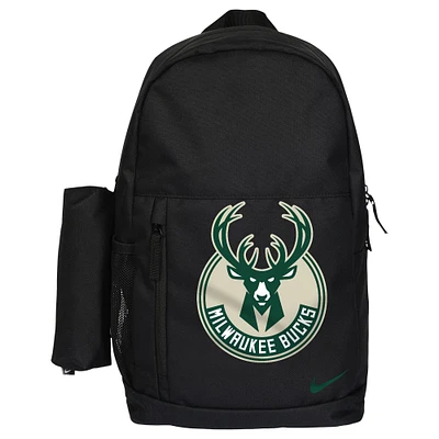 Sac à dos Nike Milwaukee Bucks Elemental noir