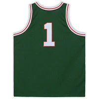 Oscar Robertson Milwaukee Bucks Autographed Mitchell & Ness Green Replica Jersey
