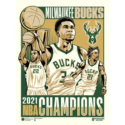 Milwaukee Bucks Nike 2021 NBA Finals Champions Celebration Expressive T- Shirt