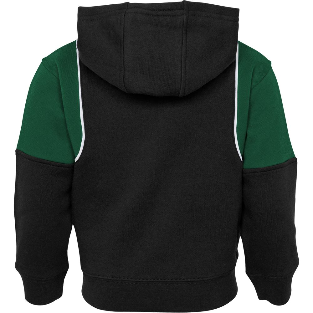 Preschool Black Milwaukee Bucks Shot Caller - Full-Zip Hoodie & Pants Set