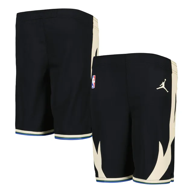 Youth Jordan Brand Black Brooklyn Nets Courtside Statement Edition Fleece  Pants