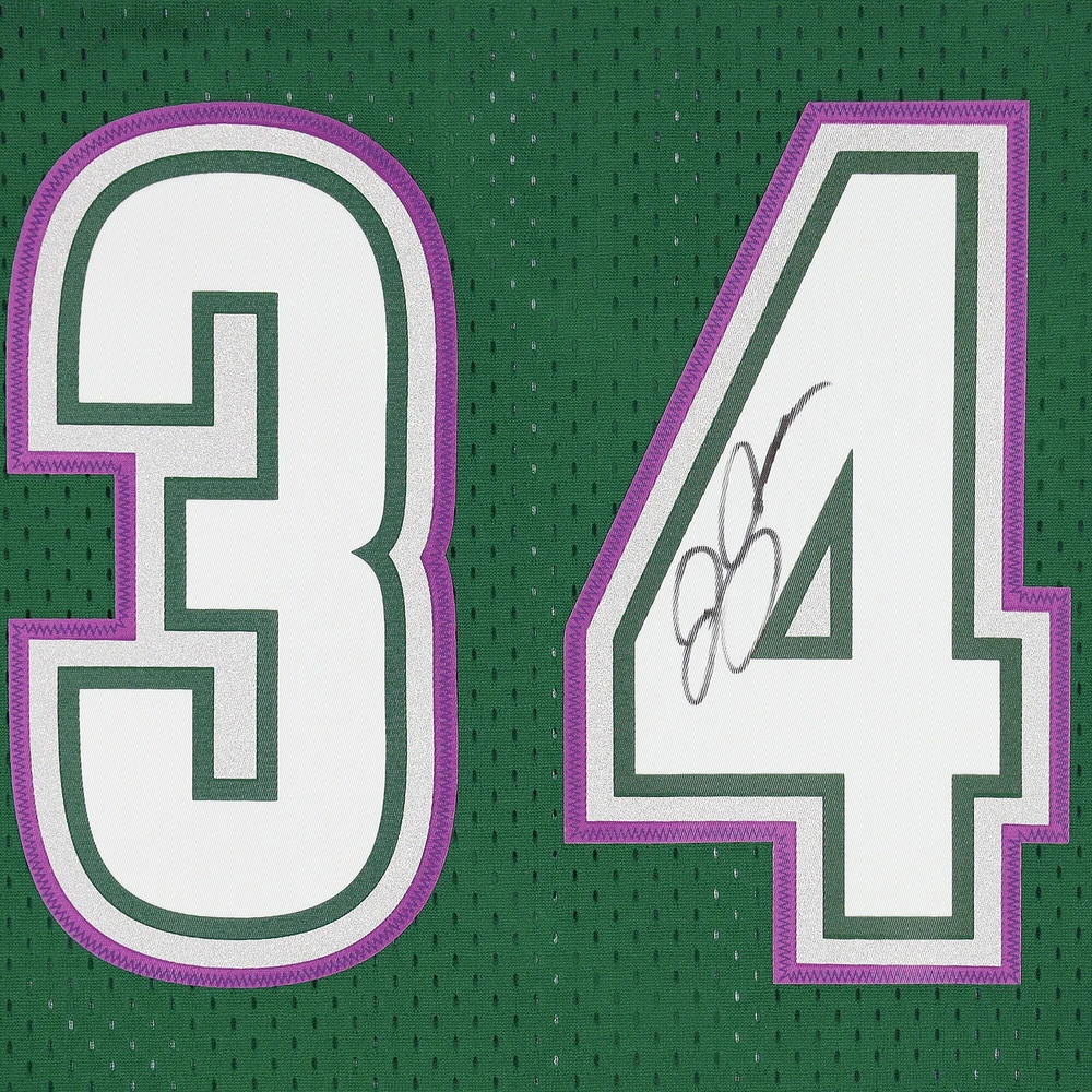 Ray Allen Milwaukee Bucks Autographed Mitchell & Ness - Swingman Jersey