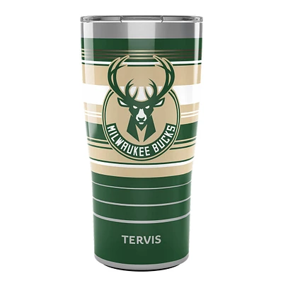 Tervis Milwaukee Bucks 20 onces. Gobelet en acier inoxydable à rayures Hype