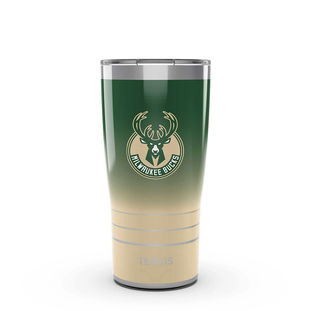 Tervis Milwaukee Bucks 20 onces. Gobelet de voyage en acier inoxydable ombré