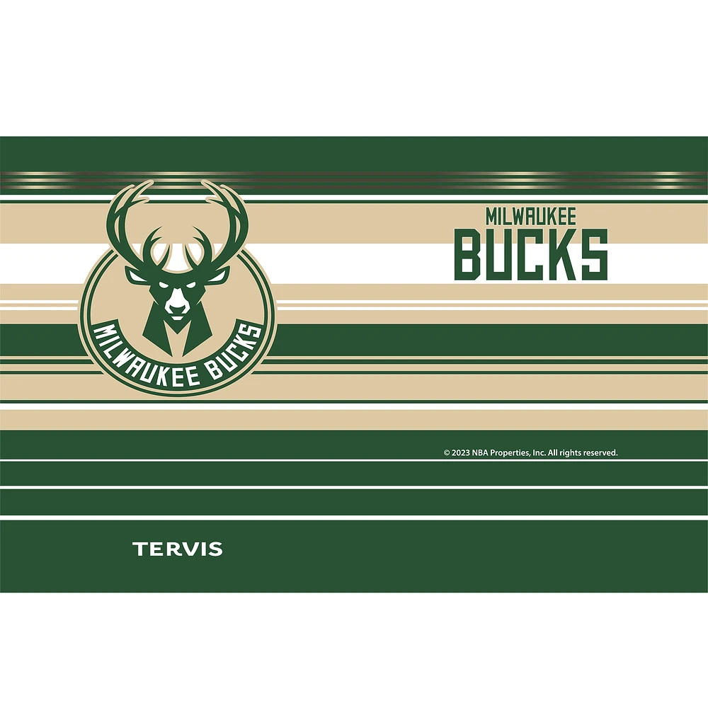 Tervis Milwaukee Bucks 30 onces. Gobelet à rayures Hype