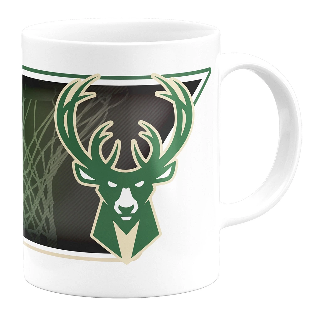 The Sports Vault Milwaukee Bucks - 11oz. Sublimated Coffee Mug