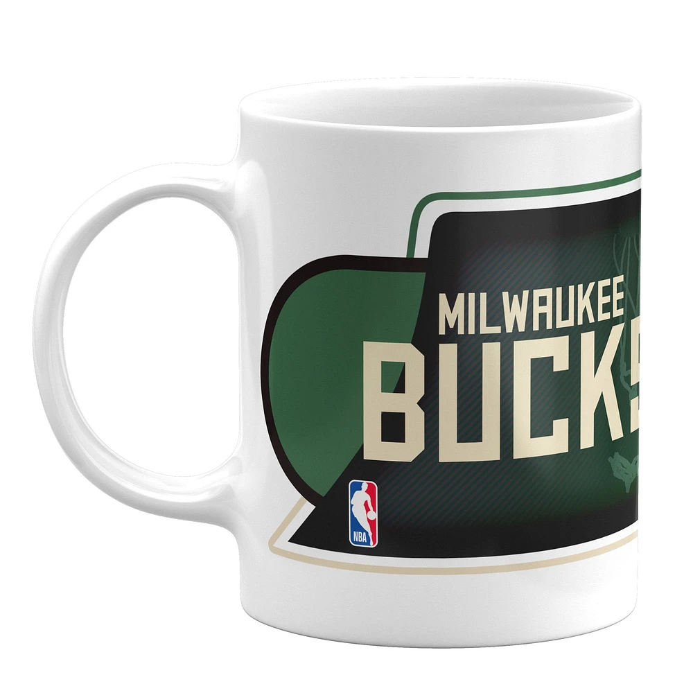 The Sports Vault Milwaukee Bucks - 11oz. Sublimated Coffee Mug