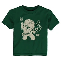 T-shirt vert pour fan de Milwaukee Bucks Star Wars Chewie #1 tout-petit