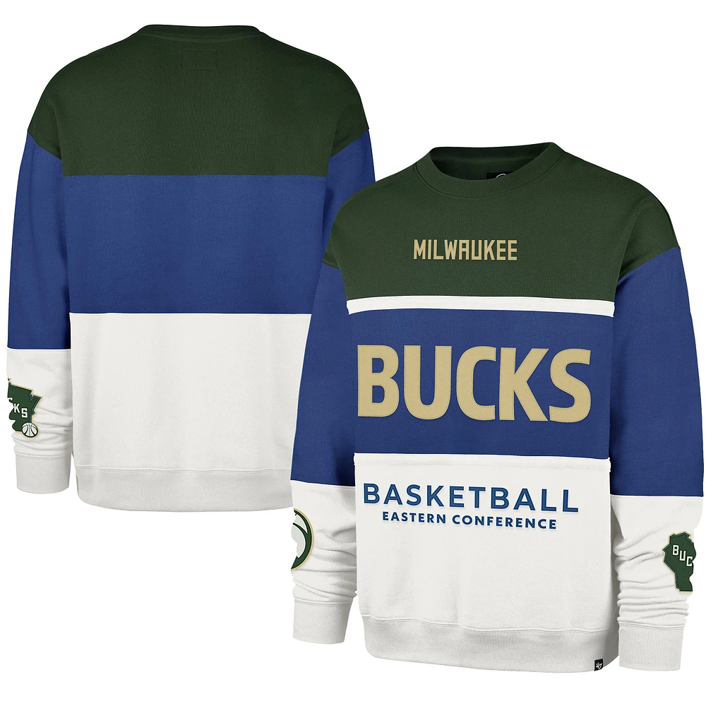 Sweat-shirt à capuche unisexe '47 Royal Milwaukee Bucks 2024/25 City Edition On Five Maximalist