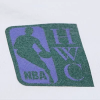Unisex Mitchell & Ness  White Milwaukee Bucks Hardwood Classics Vintage Team Origins Premium T-Shirt