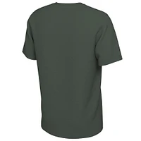 Unisex Nike Hunter Green Milwaukee Bucks 2025 NBA Playoffs On-Court Mantra T-Shirt