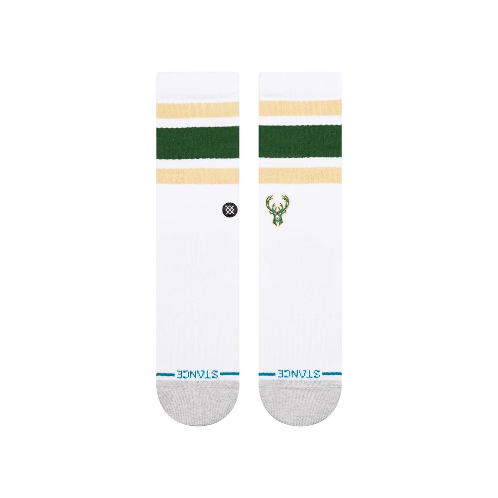 Chaussettes Tube Crew unisexes Stance Milwaukee Bucks