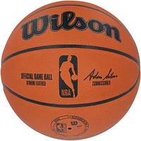 Victor Wembanyama & Giannis Antetokounmpo Autographed Wilson Official Game Basketball 