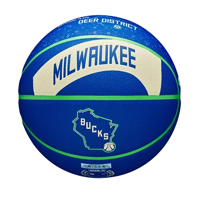 Wilson Milwaukee Bucks 2023/24 City Edition Collector's Basketball