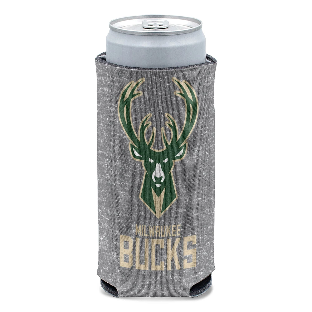 WinCraft Milwaukee Bucks 12 oz. Refroidisseur de canettes Team Slim