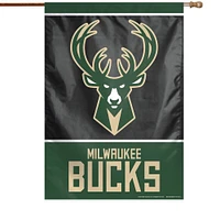 WinCraft Milwaukee Bucks 28 "x 40" Bannière verticale simple face avec logo principal