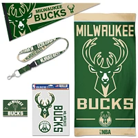 Pack d'accessoires pour ventilateur de maison WinCraft Milwaukee Bucks