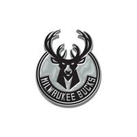 Emblème de voiture WinCraft Milwaukee Bucks Team Chrome