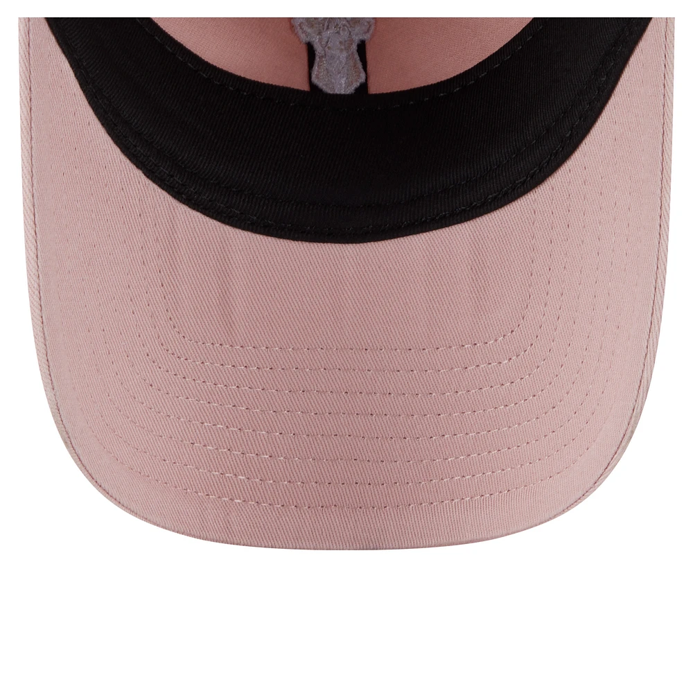 Women's New Era  Pink Milwaukee Bucks Gameday Preppy 9Twenty Adjustable Hat