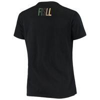 Women's FISLL Black Milwaukee Bucks Social Justice Team T-Shirt