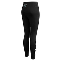 Legging en jersey tri-blend noir Pro Standard pour femme des Milwaukee Bucks « Paint the City »