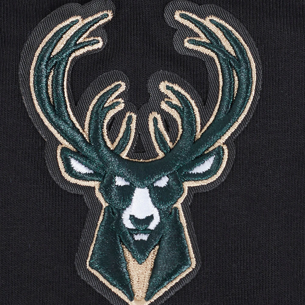 Legging en jersey tri-blend noir Pro Standard pour femme des Milwaukee Bucks « Paint the City »