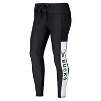 Women's WEAR by Erin Andrews Black Milwaukee Bucks Leggings