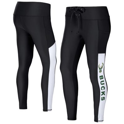 Women's WEAR by Erin Andrews Black Milwaukee Bucks Leggings