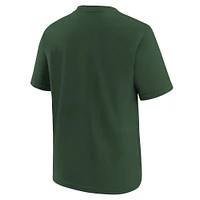 Youth Jordan Brand Hunter Green Milwaukee Bucks Essential Cities T-Shirt