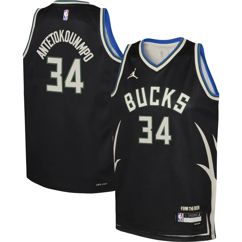 Giannis Antetokounmpo Milwaukee Bucks 2022/23 Select Series Men's Nike  Dri-FIT NBA Swingman Jersey.