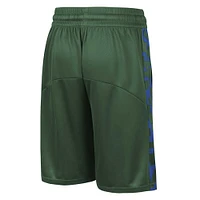 Youth Nike Hunter Green Milwaukee Bucks Courtside Starting Five Team Shorts