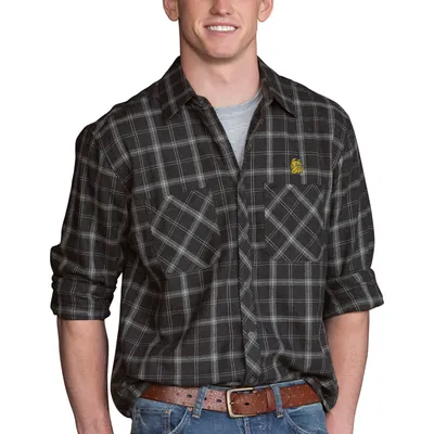 Lids Green Bay Packers NFL x Darius Rucker Collection by Fanatics Flannel  Long Sleeve Button-Up Shirt - Tan