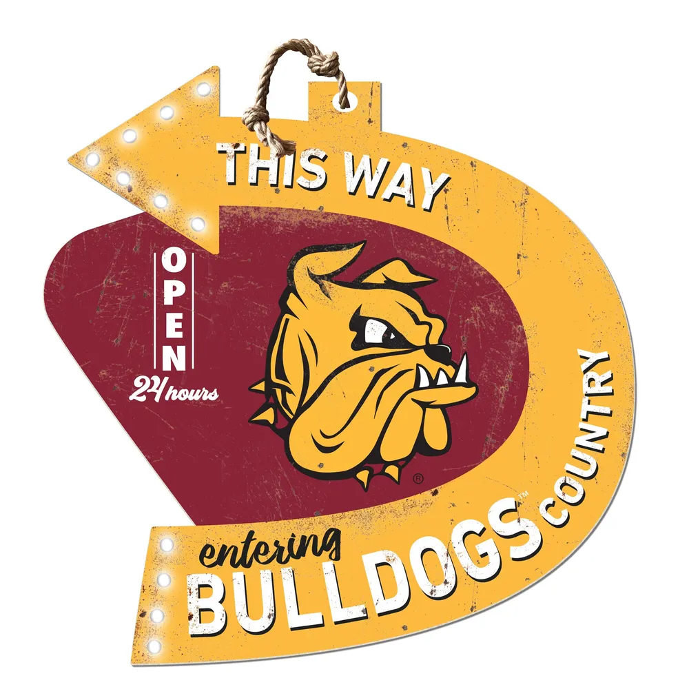 Lids Minnesota Duluth Bulldogs 18.5'' x 19'' Arrow Sign