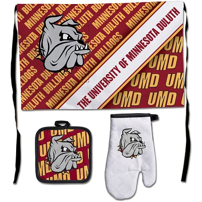 Ensemble de hayon de barbecue WinCraft Minnesota Duluth Bulldogs