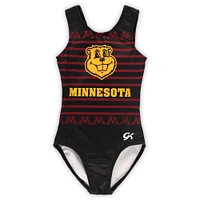 Justaucorps noir Spirit des Golden Gophers du Minnesota pour filles