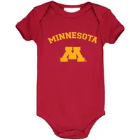 Body bordeaux pour bébé Minnesota Golden Gophers Arch & Logo