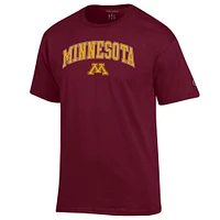 Men's Champion  Maroon Minnesota Golden Gophers Arch Over Logo T-Shirt