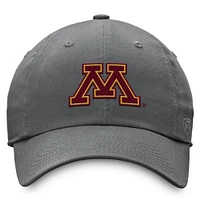 Men's Top of the World  Gray Minnesota Golden Gophers Victory Staple Adjustable Hat