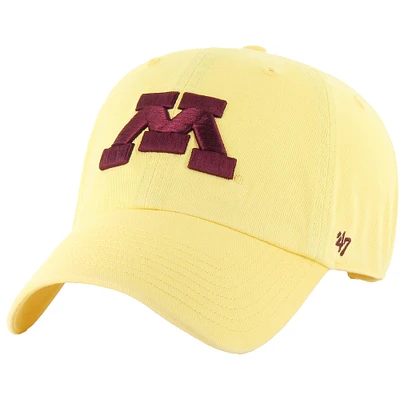 Men's '47 Gold Minnesota Golden Gophers Clean Up Adjustable Hat