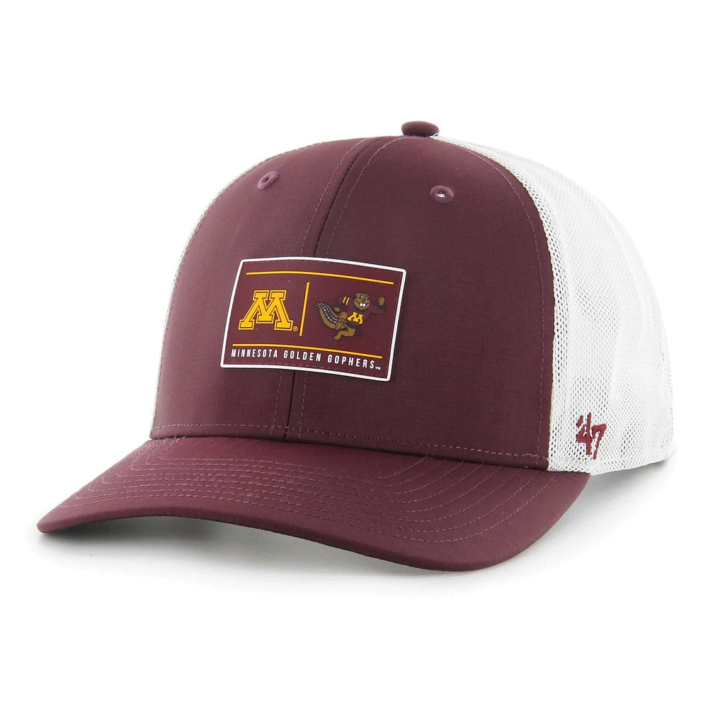 Casquette réglable Bonita Brrr Hitch des Golden Gophers du Minnesota '47 marron pour homme