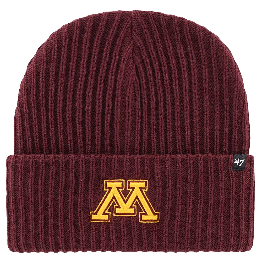 Men's '47 Maroon Minnesota Golden Gophers Harbor Cuffed Knit Hat