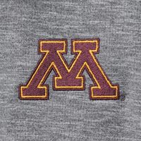 Men's Champion Gray Minnesota Golden Gophers Micro Mesh Polo