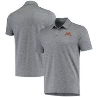 Men's Champion Gray Minnesota Golden Gophers Micro Mesh Polo